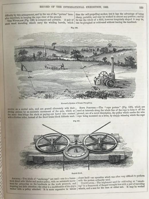 1862年 伦敦国际博览会实录 数百幅版画插图 真皮精装16开 商品图14