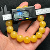 【青山特惠】13.5mm*16颗 精品原矿俄料鸡油黄蜜蜡单圈手串 22.6克 m105 商品缩略图6