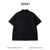 SDSA男装2026新款高贵轻奢潮牌纯色半拉链翻领短袖T恤百搭舒适 商品缩略图4