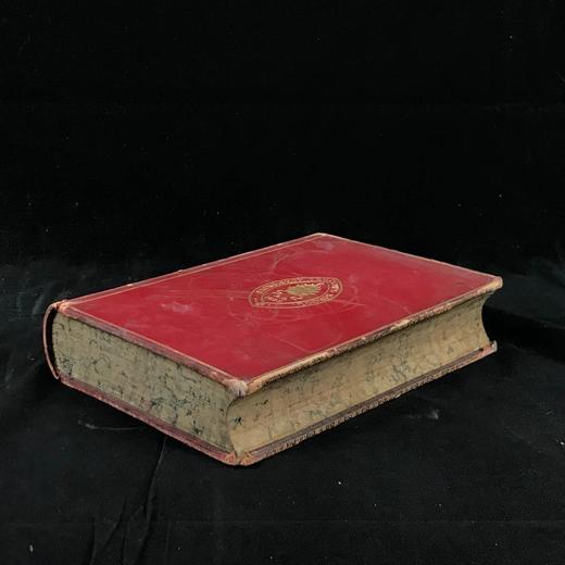 工坊特装本！约1890年代 英国海军重大战役史 配多幅彩色版画插图 全真皮精装32开 商品图1