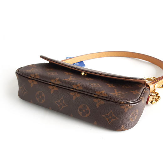 【95新】LV路易威登M81911棕色老花Ivy腋下包链条包单肩包女士210326AK13 商品图7