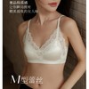 「月下鎏光缎面文胸」蕾丝与缎面的碰撞，像把月光穿在身上 每一寸都是精致女人味 商品缩略图0