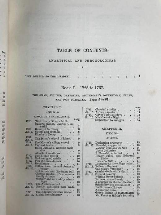 工坊特装本！1877年 约翰·福斯特《戈德史密斯生平与时代》 40幅木刻版画插图 全真皮精装32开 商品图5
