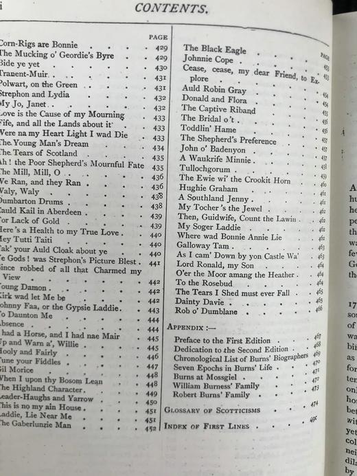 约19世纪后期 彭斯诗集 真皮精装32开 商品图4