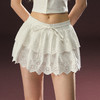 Ariseism 美式复古白色蛋糕裙半身裙女夏季新款短裙子 商品缩略图0
