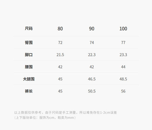 jnby  26年夏款  长裤 YQ4E10160 商品图2