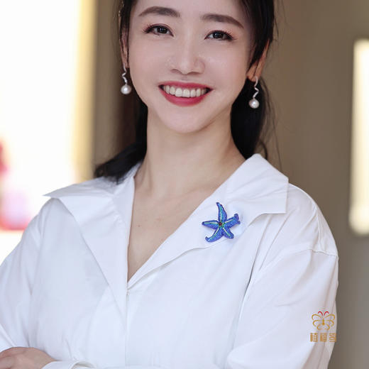 母亲节众筹《柔软的力量》钛金海星胸针 商品图4