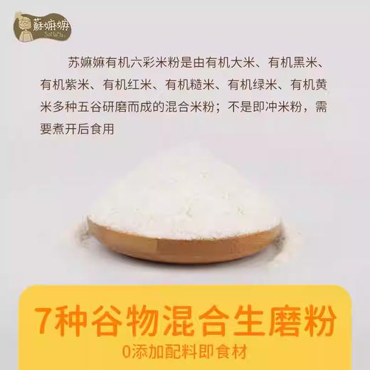 有机BB六彩米粉500g 商品图9