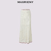 【SARA同款】MAXRIENY度假风鱼尾半裙2025春季新款修身长裙气质感(货号:MC86SK259) 商品缩略图4