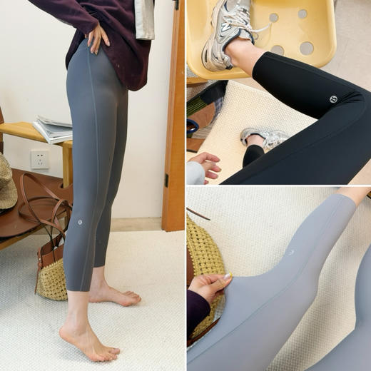 2603501    LU女士瑜伽裤 Wunder Train 高腰中长紧身裤 21" 商品图0