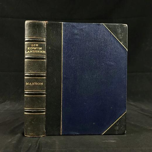 1902年 动物版画家兰西尔传 22幅插图 真皮精装36开 商品图0