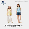 【纳维凯尔】【120-165】Navigare意大利小帆船女童夏季无袖上衣 商品缩略图5