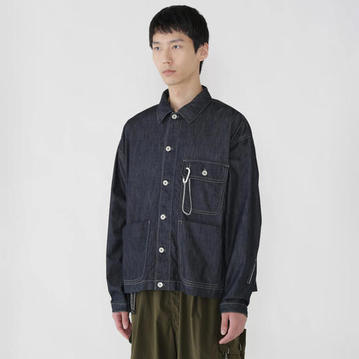 and wander dry easy denim 男女COOLMAX吸湿透气牛仔衬衫夹克 商品图0