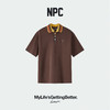 NPC潮牌美式休闲撞色彩扣POLO衫毛巾纱绣花翻领夏季新款NP62TP05 商品缩略图1