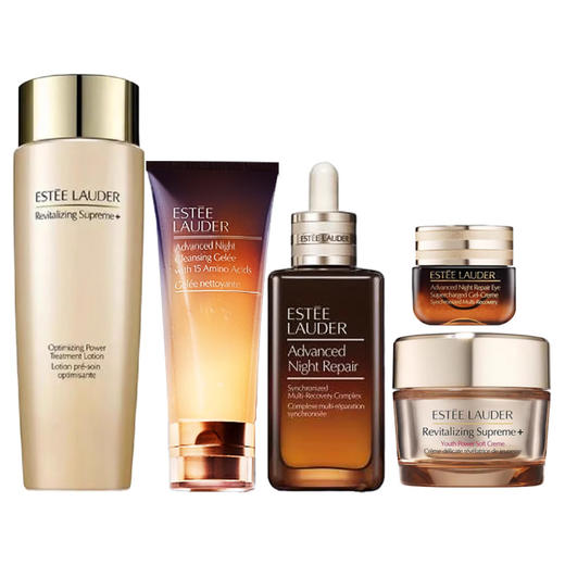 【香港免税店🇭🇰】【香港直邮】Estée Lauder雅诗兰黛抗衰氨基酸洁面五件套氨基酸洁面100ml+智妍水200ml+特润小棕瓶精华100ml+抗蓝光眼霜15ml+智妍面霜100ml(清爽) 商品图12