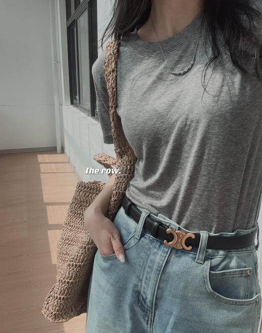 row同款镇店天丝羊毛短袖tee 商品图8