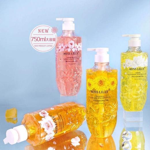 蜜斯莉花瓣沐浴露含氨基酸烟酰胺香水型持留久香男女通用效期27年1月 商品图3