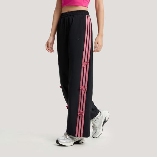 Adidas阿迪达斯DANCE WOVEN PANT 三条纹舞动系列凉感宽松运动休闲香蕉裤扭扭裤KR7598 商品图3