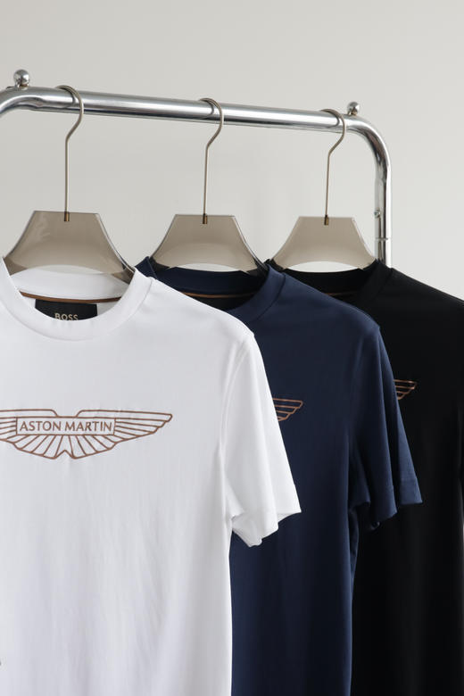 26 B0S X A.Martin 丝光棉圆领短袖T恤 TX621 商品图4