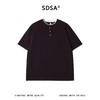 SDSA男装2026新款高贵轻奢潮牌撞色拼接假两件短袖T恤百搭时尚 商品缩略图0
