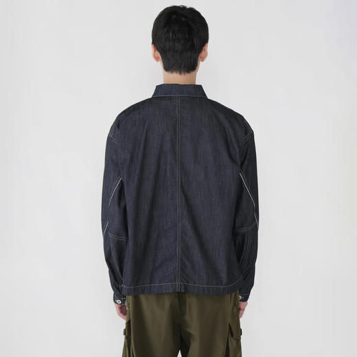 and wander dry easy denim 男女COOLMAX吸湿透气牛仔衬衫夹克 商品图2