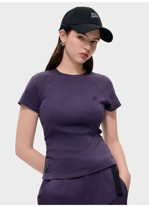 【ss1】女子新款针织短袖休闲T恤！！ 商品图0