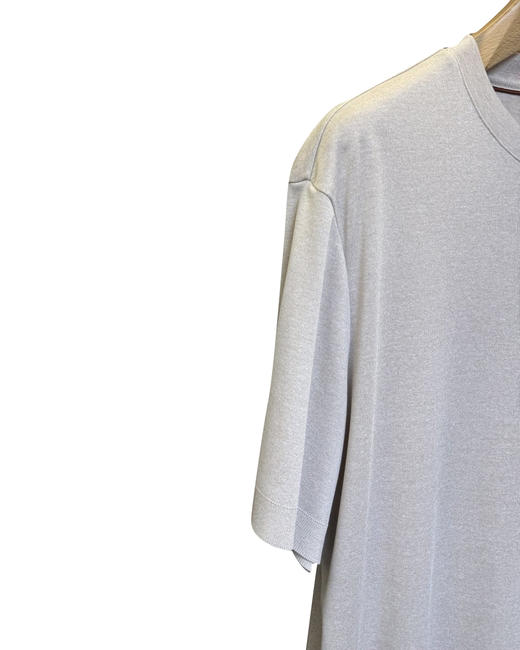 男款logo刺绣短袖针织衫zh015 商品图2