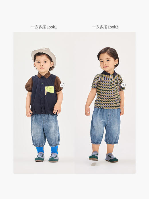 jnby  26年夏款  牛仔七分裤 YQ4E10030 商品图6