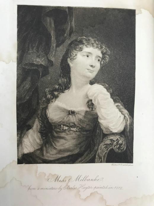 含淑女藏书票！书顶鎏金毛边本！1898-1901年，《拜伦书信日记作品集》（全6卷） 配插图 漆布精装32开 商品图10