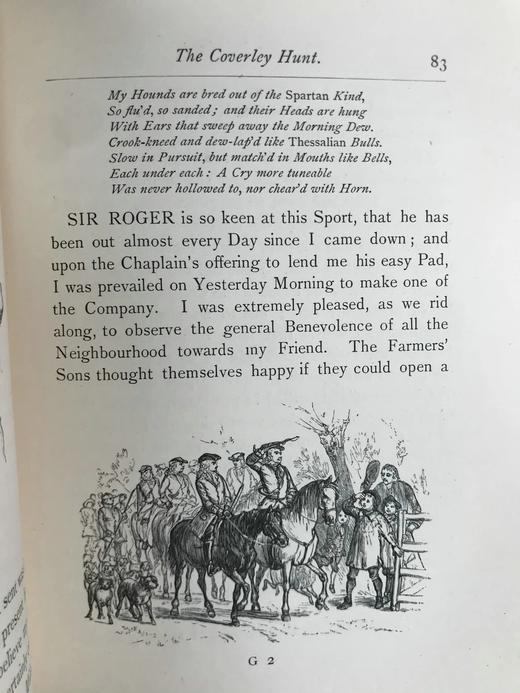 约19世纪后期 罗杰·德·科弗利爵士 数十幅插图 漆布精装32开 商品图8