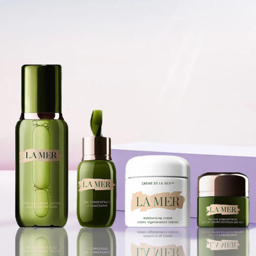 【春季焕新】【香港免税店🇭🇰】送礼盒礼袋！LA MER/海蓝之谜 「新版」小王炸四件套（精萃水150ml+精华露50ml+经典面霜60ml+浓缩眼霜15ml）·香港直邮 商品图5