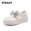 星期六26春新款闪闪钻饰厚底百搭休闲鞋SSE1112CW9 商品缩略图10