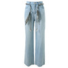 【莱赛尔】三彩2026夏季新款休闲裤牛仔裤高腰宽松直筒裤长裤S 商品缩略图4