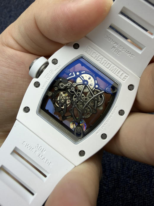 理查德米勒 APS新款RM055 RM55 陶瓷壳 男士腕表 丹东RMUL2一体机 商品图10