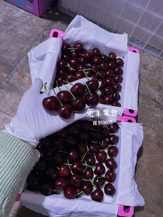 宏丰精选  美早樱桃 口感好 颜色黑红， 商品图11