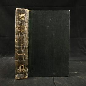 1888年 达尔文《腐植土的形成：蚯蚓的作用及其习性观察》 配插图 精装32开