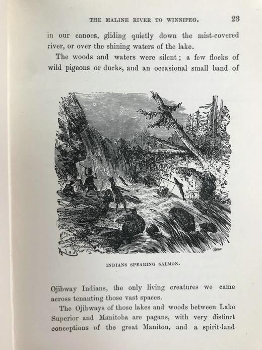 1900年 美国西部漫游记 数十幅精美版画插图 全真皮精装36开 商品图12