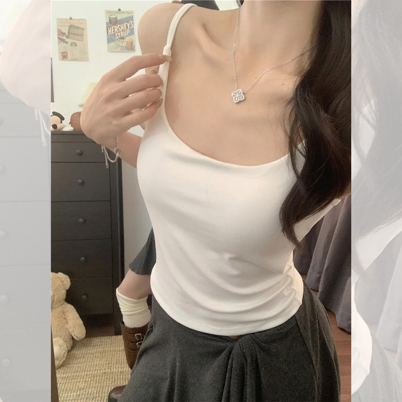 <曾小咸推荐> 3.29后背蕾丝镂空吊带背心 日常89！！ 活动价49！！【预售款，预计3-15天发货】