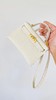 【纯手缝定制不退换】爱马仕 mini kelly 二代 奶昔白 金扣（MM） 商品缩略图3