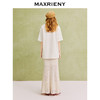 【SARA同款】MAXRIENY度假风鱼尾半裙2025春季新款修身长裙气质感(货号:MC86SK259) 商品缩略图3
