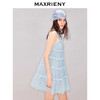 MAXRIENY26华丽浪漫感背心连衣裙伞摆a字娃娃裙公主裙子蓝色(货号:MF80DR002) 商品缩略图2