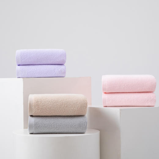 KEROU可肉 长绒棉浴巾/毛巾 甄选长绒棉 10A级抑junA类标准  做工精良，软乎乎触感亲肤吸水 商品图6