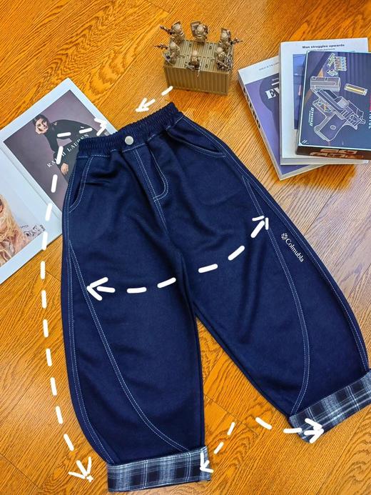 工厂特价！不退换无补！儿童针织防牛仔裤  26Y03109- 商品图2