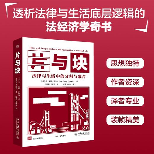 片与块：法律与生活中的分割与聚合 李·安妮·芬内尔 著  马润艺 李冠男 译 北京大学出版社 商品图0