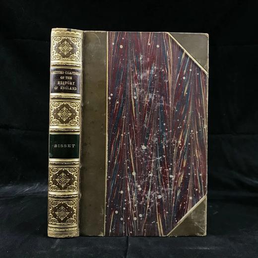 1864年 比塞特《英格兰史遗漏章节》 真皮精装大32开 商品图0