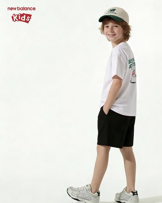 直发【 2623两件套】客供面料，棉性高！Nb印花韩系T梭织裤套装 商品图3