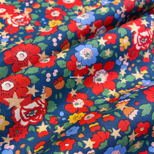 LT035SP Betsy STAR贝奇星 金粉 英国LIBERTY利伯缇 塔纳棉高支100支 商品图1