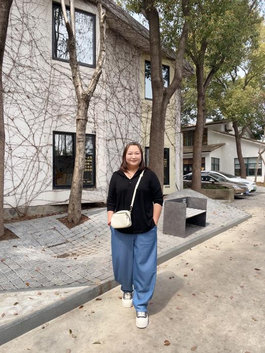 【现货今天发】扬子纱春季【黑色套头连帽针织衫 】休闲微宽松 遮小肚子显瘦 商品图2