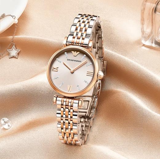 【仅限一天799 赠礼盒礼袋】Armani/阿玛尼 满天星手表 粉盘AR11223 -w 商品图3