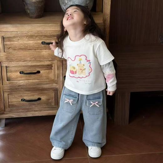 简直是“夏日救星”降临🌞！短袖+冰袖【巴鲁熊纯棉防晒袖假两件】 宝宝的娇嫩肌肤怎能被紫外线“偷袭”？ 从面料到设计，每一寸细节都藏着妈妈的爱与智慧～ 商品图10